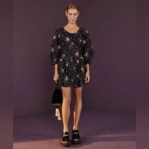 Farm Rio Rainbow Suns Mini Dress